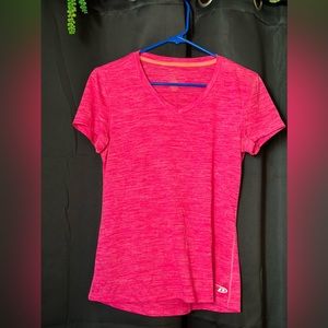 Pink -dry fit like tee-shirt, workout top